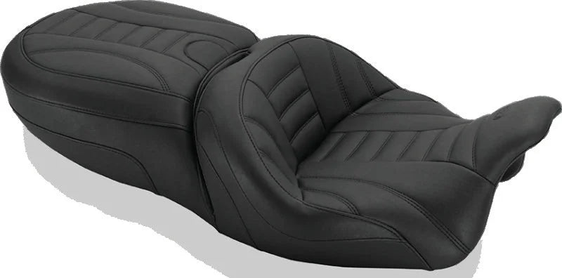 Mustang V-Star 1100 Daytripper 1PC Seat - Black - Main Product View