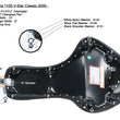 Load image into Gallery viewer, Mustang V-Star 1100 Daytripper 1PC Seat - Black - Side View