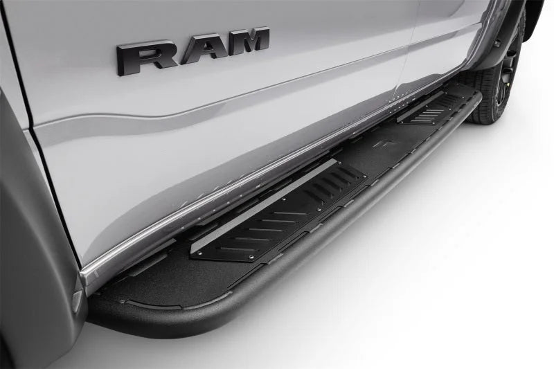 N-FAB 15-21 RAM 1500 Roan Running Boards - Textured Black - Side View