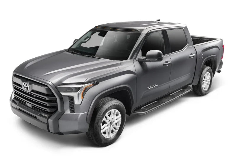 N-FAB 2022 Toyota Tundra CrewMax Roan Running Boards - Textured Black - Installation View