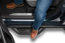 Load image into Gallery viewer, N-Fab 20-21 GM Silverado/Sierra 2500 &amp; 3500 Cab Length Podium LG Step System - Installation View
