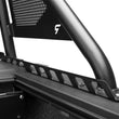 Load image into Gallery viewer, N-Fab ARC Sports Bar 20-22 Jeep Gladiator - Textured Black(Roll-N-Lock Cover Fitment Only) - Back View