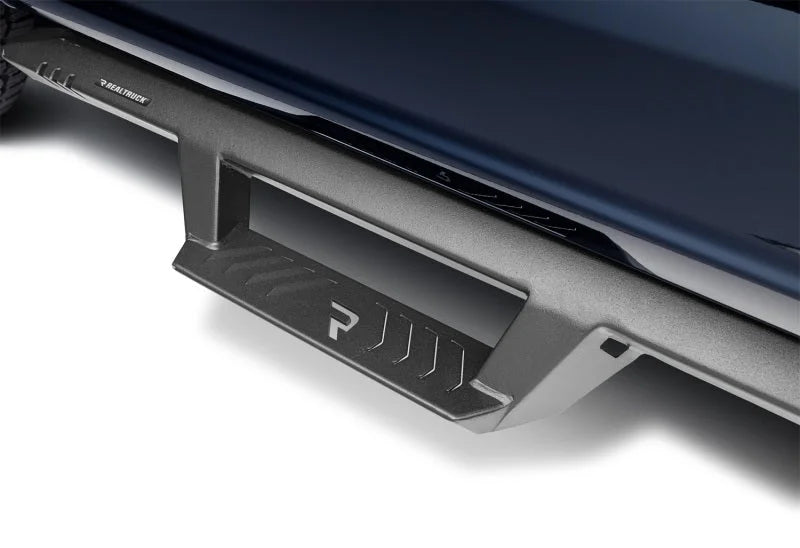 N-Fab EPYX 18-20 Raptor / 17-20 Ford F250/ F350/F450 Superduty - SuperCab - Tex. Black - Back View