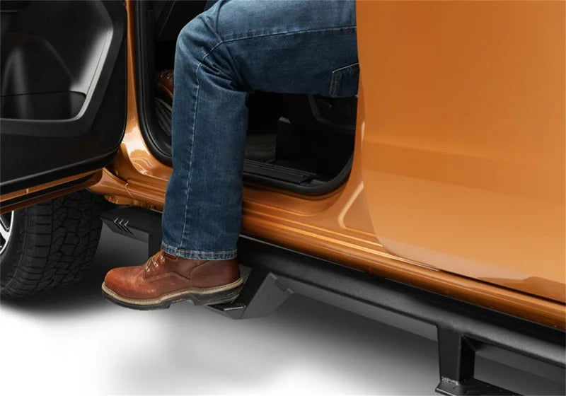N-Fab EPYX 2019 Ford Ranger Crew Cab - Cab Length - Tex. Black - Side View