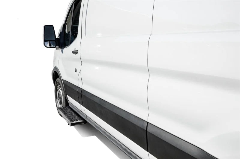 N-Fab Growler Fleet 2019 Ford Transit Van - Cab Length - Tex. Black - Side View