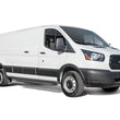 Load image into Gallery viewer, N-Fab Growler Fleet 2019 Ford Transit Van - Cab Length - Tex. Black - Back View