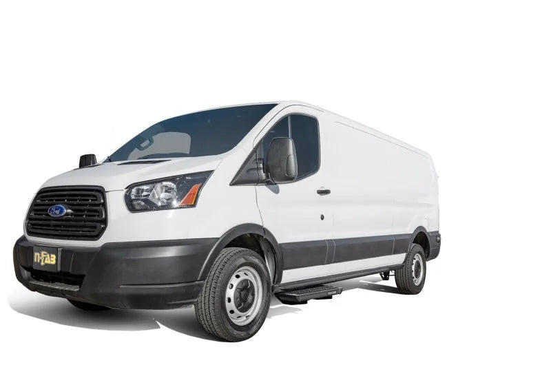 N-Fab Growler Fleet 2019 Ford Transit Van - Cab Length - Tex. Black - Installation View
