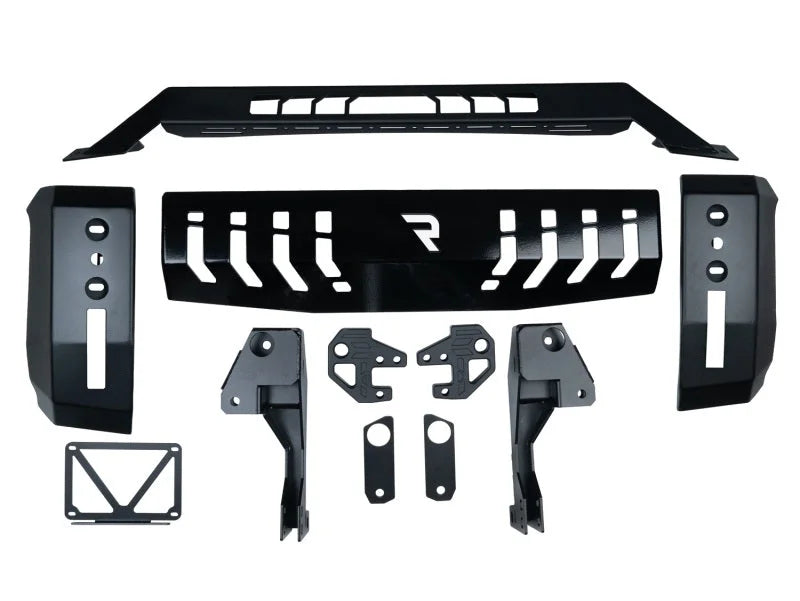 N-Fab HVM Bull Bar 19-23 Chevy 1500 - Tex. Black - Main Product View