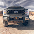 Load image into Gallery viewer, N-Fab HVM Bull Bar 21-23 Ford F150 - Tex. Black - Installation View