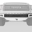 Load image into Gallery viewer, N-Fab M-RDS Front Bumper 14-17 Toyota Tundra - Gloss Black w/Silver Skid Plate - Main Product View