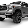 Load image into Gallery viewer, N-Fab M-RDS Front Bumper 14-17 Toyota Tundra - Gloss Black w/Silver Skid Plate - Side View