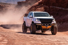Load image into Gallery viewer, N-Fab M-RDS Front Bumper 15-17 Chevy Colorado - Tex. Black w/Silver Skid Plate - Installation View