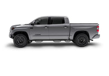 Load image into Gallery viewer, N-Fab Nerf Step 01-06 Chevy-GMC 2500/3500 Crew Cab 6.5ft Bed - Gloss Black - Bed Access - 3in - Side View