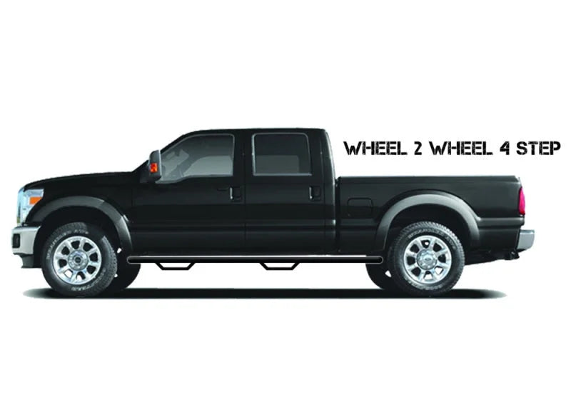 N-Fab Nerf Step 03-06 Chevy Avalanche w/out Cladding SUV 5.3ft Bed - Tex. Black - W2W - 3in - Additional View 8