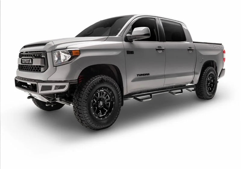 N-Fab Nerf Step 06-09 Dodge Ram 1500/2500/3500 Mega Cab 6.4ft Bed - Gloss Black - Bed Access - 3in - Additional View 5