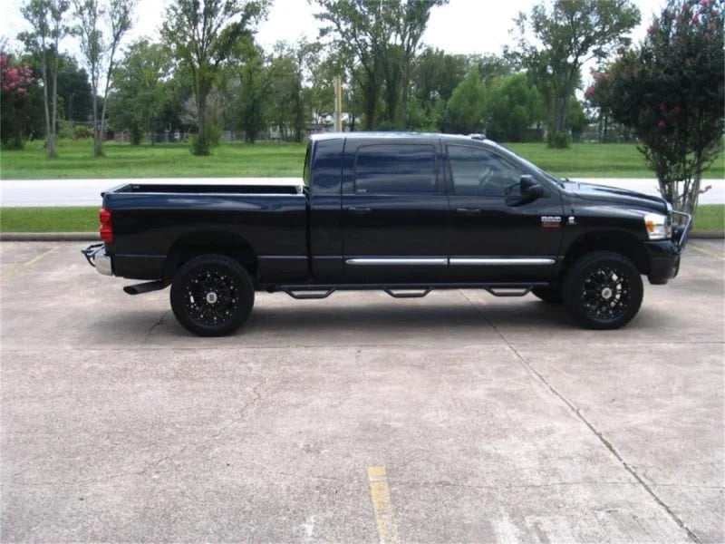 N-Fab Nerf Step 06-09 Dodge Ram 1500/2500/3500 Mega Cab 6.4ft Bed - Gloss Black - Bed Access - 3in - Additional View 6