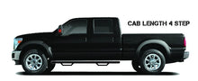 Load image into Gallery viewer, N-Fab Nerf Step 07-13 Chevy-GMC 2500/3500 07-10 1500 Crew Cab - Gloss Black - Cab Length - 3in - Additional View 6