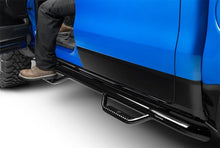 Load image into Gallery viewer, N-Fab Nerf Step 10-17 Ram 2500/3500/4500 Crew Cab - Gloss Black - Cab Length - 3in - Back View