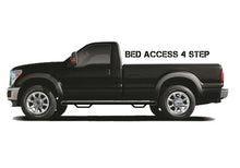 Load image into Gallery viewer, N-Fab Nerf Step 11-14 Chevy-GMC 2500/3500 Regular Cab 8ft Bed - Tex. Black - Bed Access - 3in - Side View