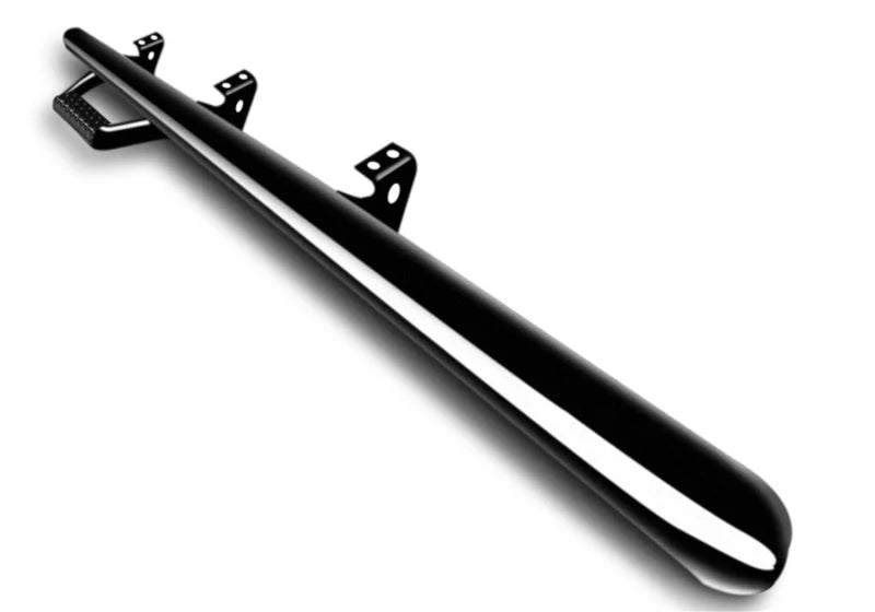 N-Fab Nerf Step 17-18 Ford F-250/F-350 Regular Cab 8ft Bed - Gloss Black - Bed Access - 3in - Main Product View