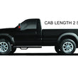 Load image into Gallery viewer, N-Fab Nerf Step 19-20 Chevy/GMC 1500 Regular Cab - Cab Length - Tex. Black - Side View