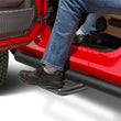 Load image into Gallery viewer, N-Fab Nerf Step 2018 Jeep Wrangler JL SUV 4 Door- Tex. Black - W2W - 3in - Additional View 5