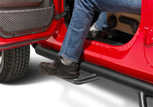 Load image into Gallery viewer, N-Fab Nerf Step 2018 Jeep Wrangler JL SUV 4 Door- Tex. Black - W2W - 3in - Additional View 5