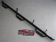 Load image into Gallery viewer, N-Fab Nerf Step 87-97 Ford F-250/350 Crew Cab 6.75ft Bed - Gloss Black - Bed Access - 3in - Main Product View