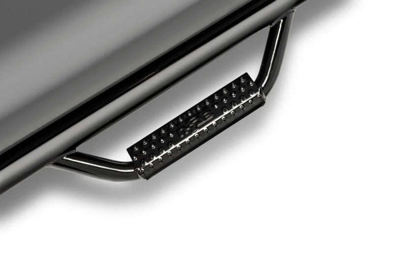 N-Fab Nerf Step 87-97 Ford F-250/350 Ext. Cab - Gloss Black - Cab Length - 3in - Additional View 7
