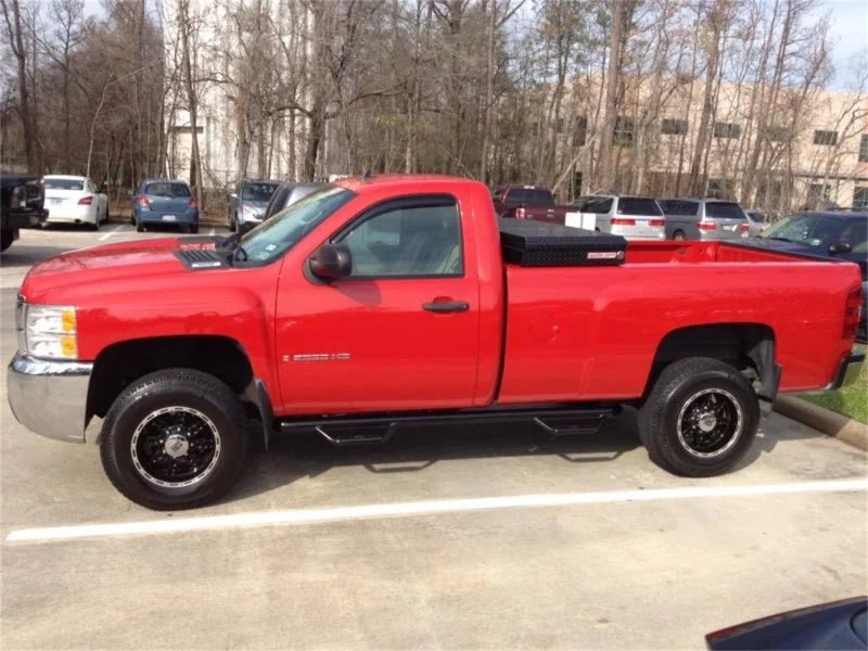 N-Fab Nerf Step 88-98 Chevy-GMC 1500/2500 Regular Cab 6.5ft Bed - Tex. Black - Bed Access - 3in - Additional View 6