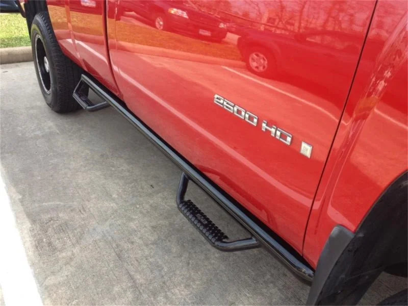 N-Fab Nerf Step 88-98 Chevy-GMC 1500/2500 Regular Cab 6.5ft Bed - Tex. Black - Bed Access - 3in - Additional View 7