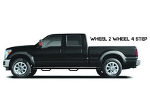 Load image into Gallery viewer, N-Fab Nerf Step 95-04 Toyota Tacoma Ext. Cab 6ft Bed - Tex. Black - W2W - 3in - Detail View