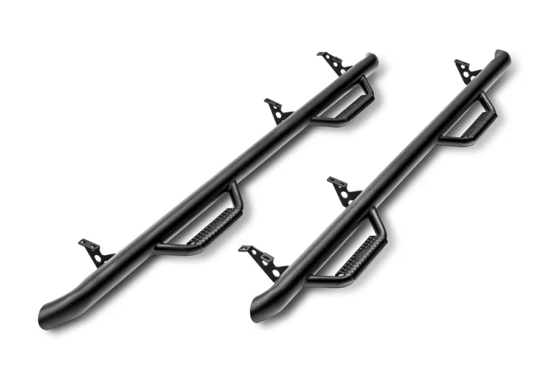 N-Fab Nerf Step 95-99 Chevy-GMC Tahoe/Yukon/SUV 4 Door - Tex. Black - W2W - 3in - Main Product View