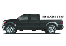 Load image into Gallery viewer, N-Fab Nerf Step 97-01 Dodge Ram 1500/2500/3500 Quad Cab 8ft Bed - Tex. Black - Bed Access - 3in - Side View