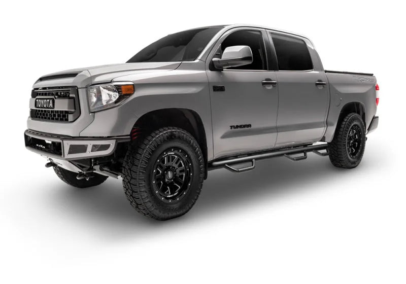 N-Fab Nerf Step 97-01 Dodge Ram 1500/2500/3500 Quad Cab 8ft Bed - Tex. Black - Bed Access - 3in - Additional View 6