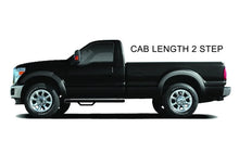 Load image into Gallery viewer, N-Fab Nerf Step 99-06 Chevy-GMC 1500/2500 Regular Cab - Gloss Black - Cab Length - 3in - Side View