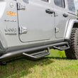 Load image into Gallery viewer, N-Fab Podium LG 2018 Jeep Wrangler JL 4DR SUV - Full Length - Tex. Black - 3in - Back View