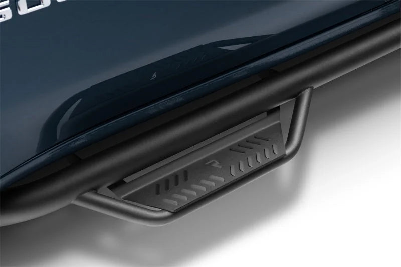 N-Fab Podium LG 2019 Chevy/GMC 1500 Crew Cab - Cab Length - Tex. Black - 3in - Side View