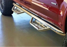 Load image into Gallery viewer, N-Fab Podium SS 14-17 Chevy-GMC 1500 Double Cab - Polished Stainless - 3in - Side View
