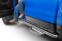 Load image into Gallery viewer, N-Fab Podium SS 19-20 Dodge RAM 1500 Crew Cab - Cab Length - Polished Stainless - 3in - Side View