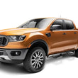 Load image into Gallery viewer, N-Fab Predator PRO 2019 Ford Ranger Crew Cab All Beds - Tex. Black - Cab Length - Installation View