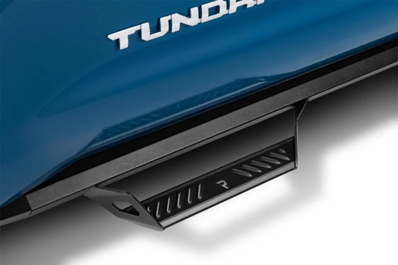 N-Fab Predator Pro Step System 07-17 Toyota Tundra CrewMax - Tex. Black - Side View