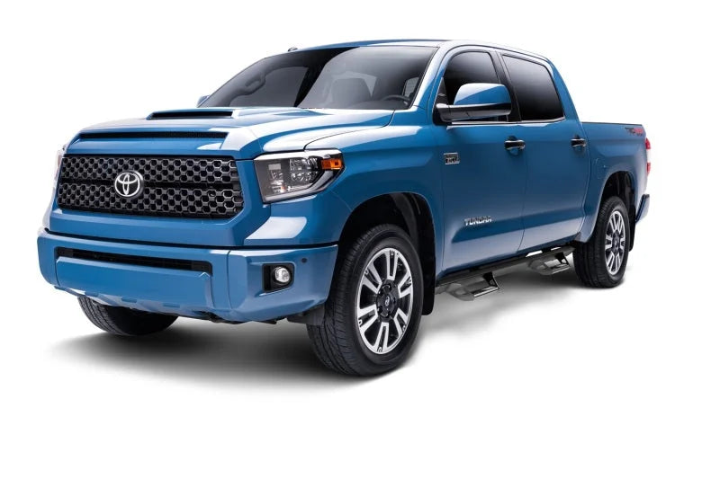 N-Fab Predator Pro Step System 07-17 Toyota Tundra CrewMax - Tex. Black - Installation View