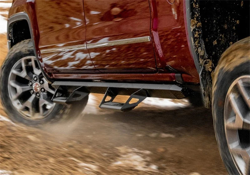 N-Fab Predator Pro Step System 14-17 Chevy/GMC 1500 Crew Cab - Tex. Black - Additional View 6