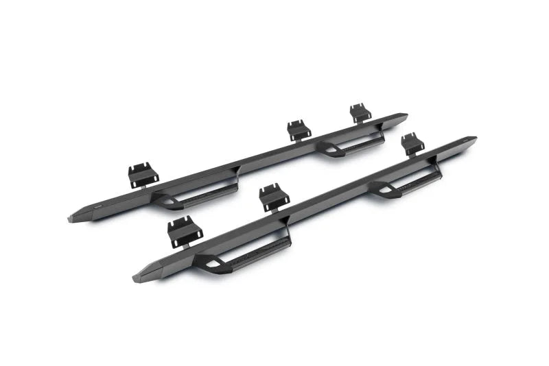 N-Fab Predator Pro Step System 15-17 Ford F-150 / Raptor SuperCrew - Tex. Black - Main Product View