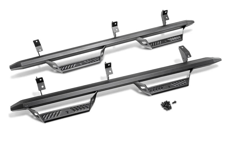 N-Fab Predator Pro Step System 2018 Jeep Wrangler JL 2 Door SUV - Tex. Black - Main Product View