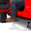 Load image into Gallery viewer, N-Fab Predator Pro Step System 2018 Jeep Wrangler JL 4 Door SUV - Tex. Black - Side View