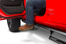 Load image into Gallery viewer, N-Fab Predator Pro Step System 2018 Jeep Wrangler JL 4 Door SUV - Tex. Black - Side View
