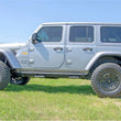 Load image into Gallery viewer, N-Fab RKR Rails 2018 Jeep Wrangler JL 4 Door Dab Length - Gloss Black - 1.75in - Additional View 5