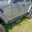 Load image into Gallery viewer, N-Fab RKR Rails 2018 Jeep Wrangler JL 4 Door Dab Length - Gloss Black - 1.75in - Additional View 8